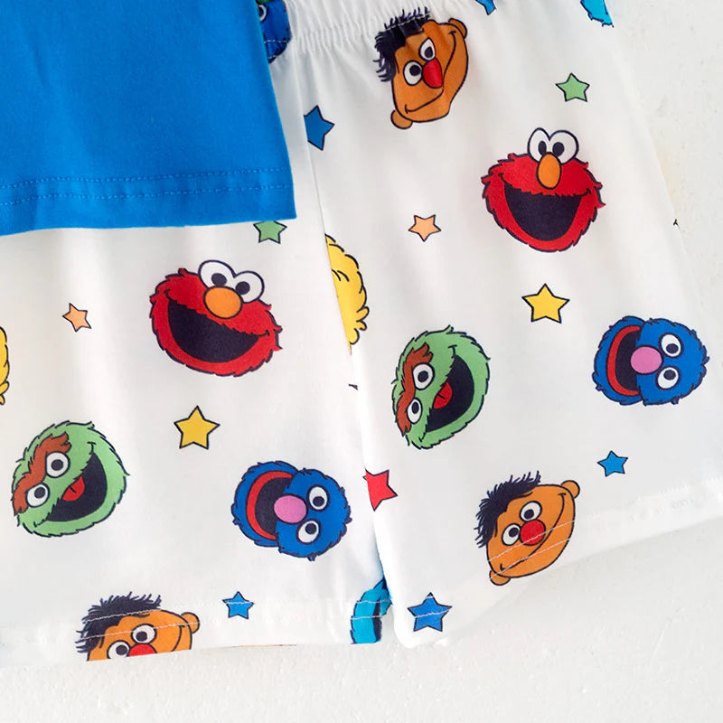 Muppet street machine smock shorts set - 5t