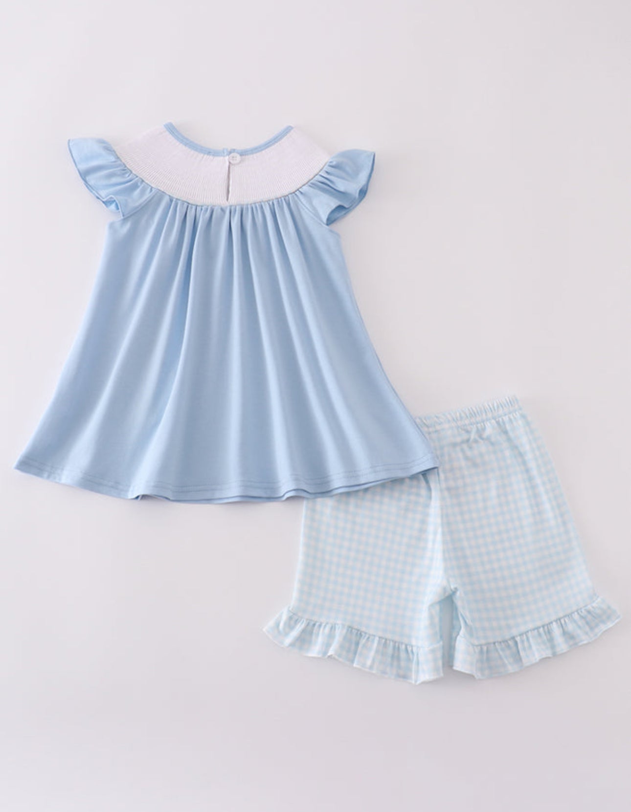 Jesus loves me this I know smocked set - size 6y