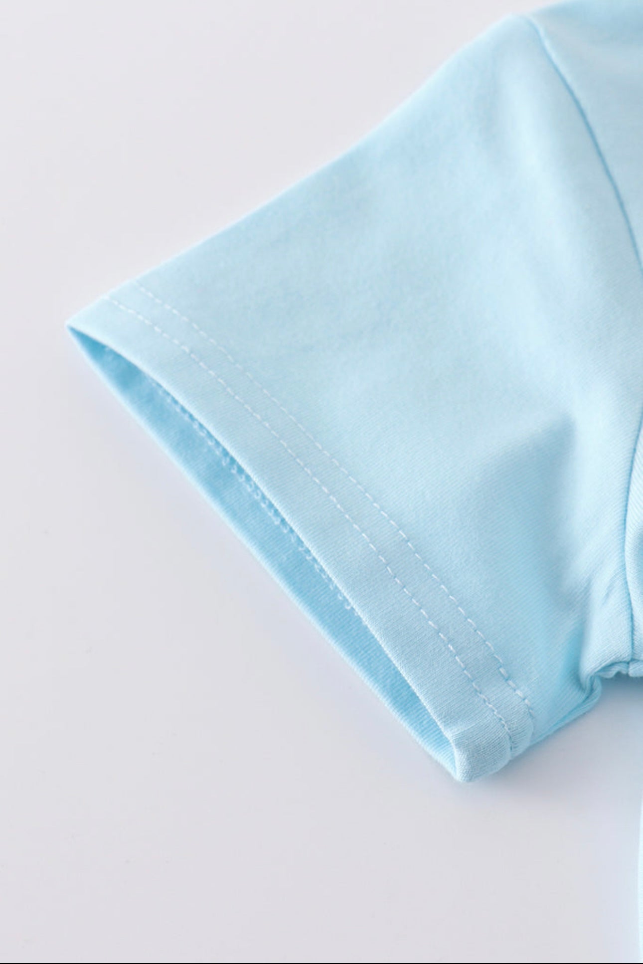 Premium blue rainbow boy top - 2t