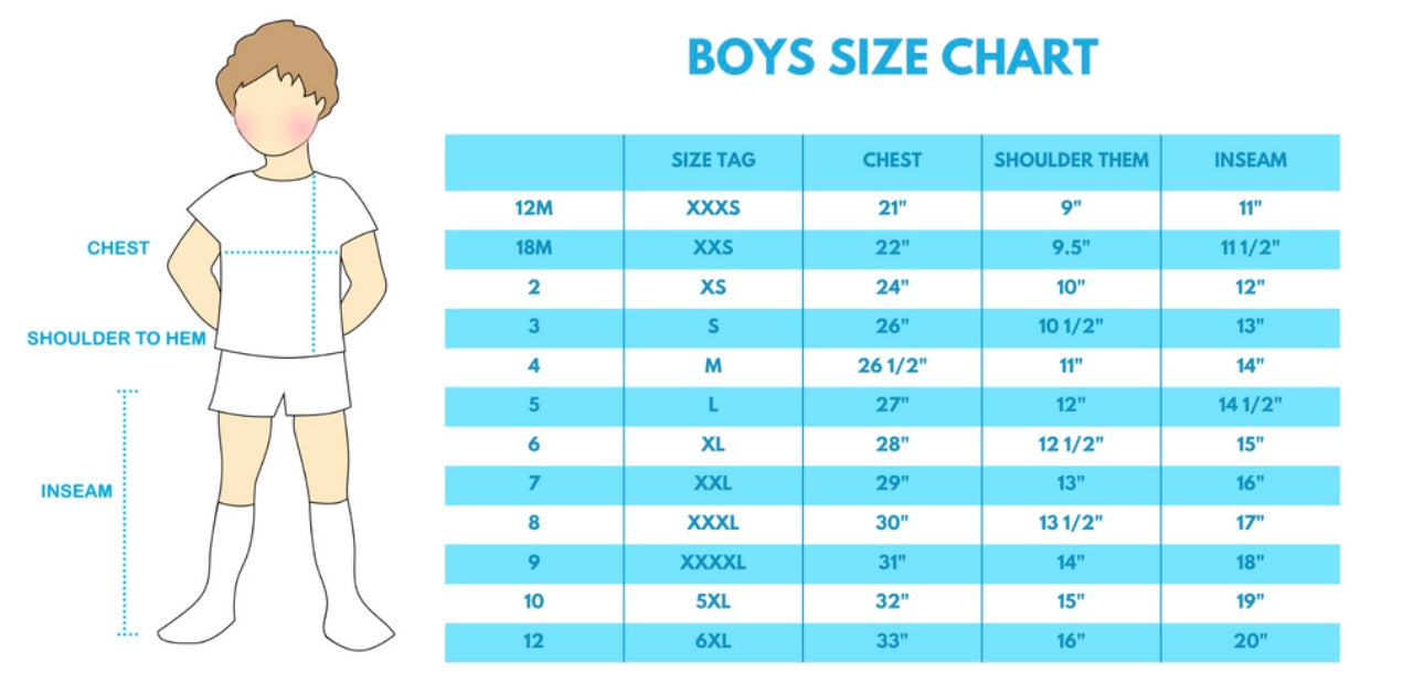Premium blue rainbow boy top - 2t