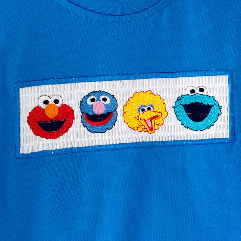 Muppet street machine smock shorts set - 5t