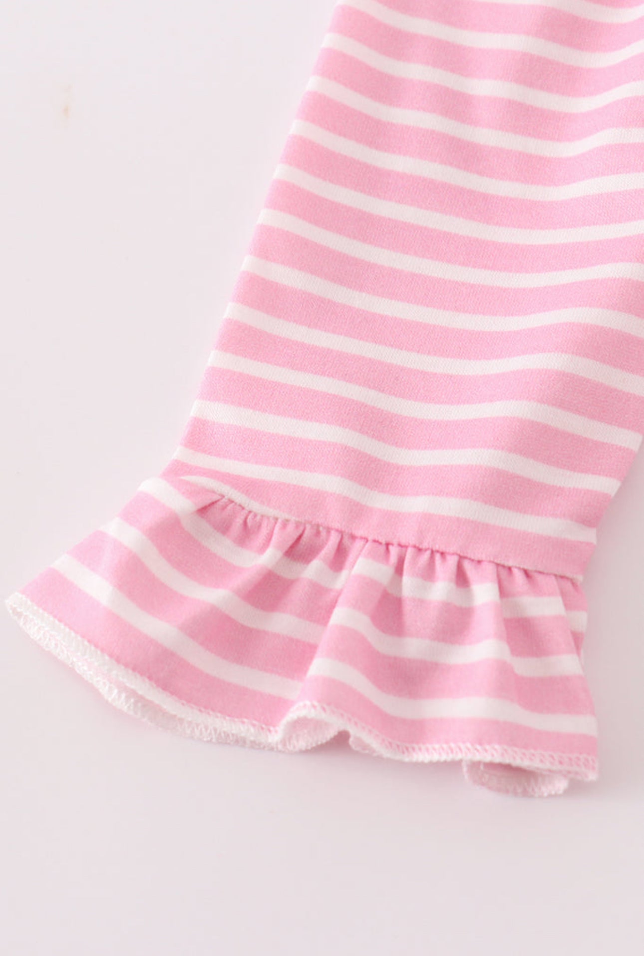 Valentine's day fire truck applique girl bloomer set - 6m