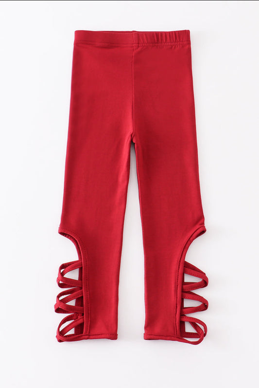 Ruby hollow out leggings - 4t