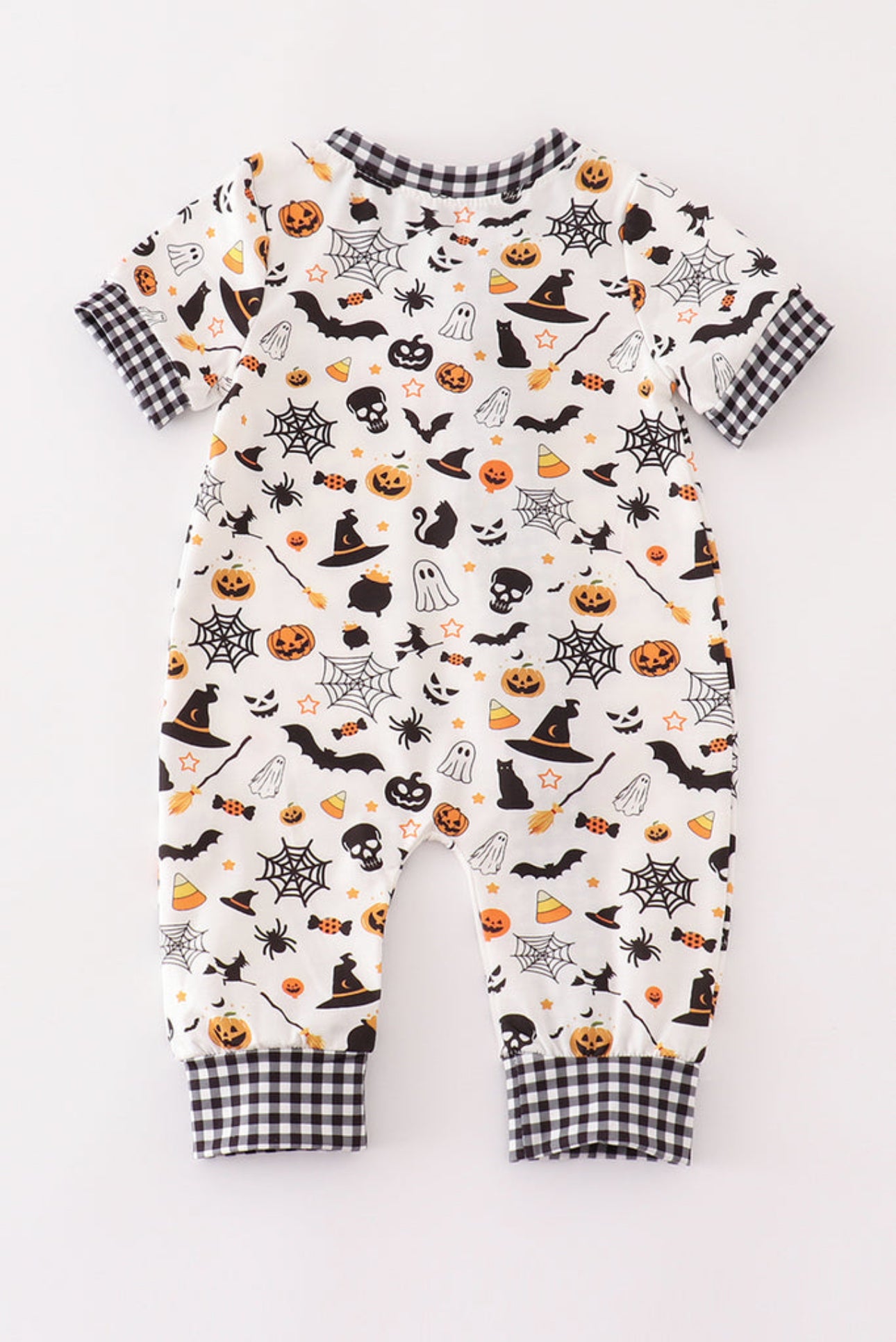 Halloween zip boy romper - 18m