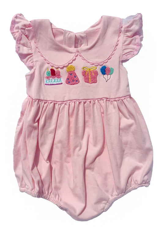 French knot birthday bubble - 18/24m