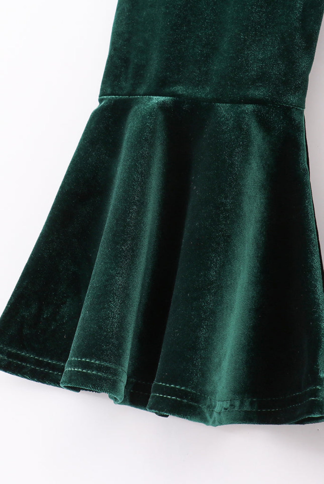 Premium Forest velvet bell pants - 4t
