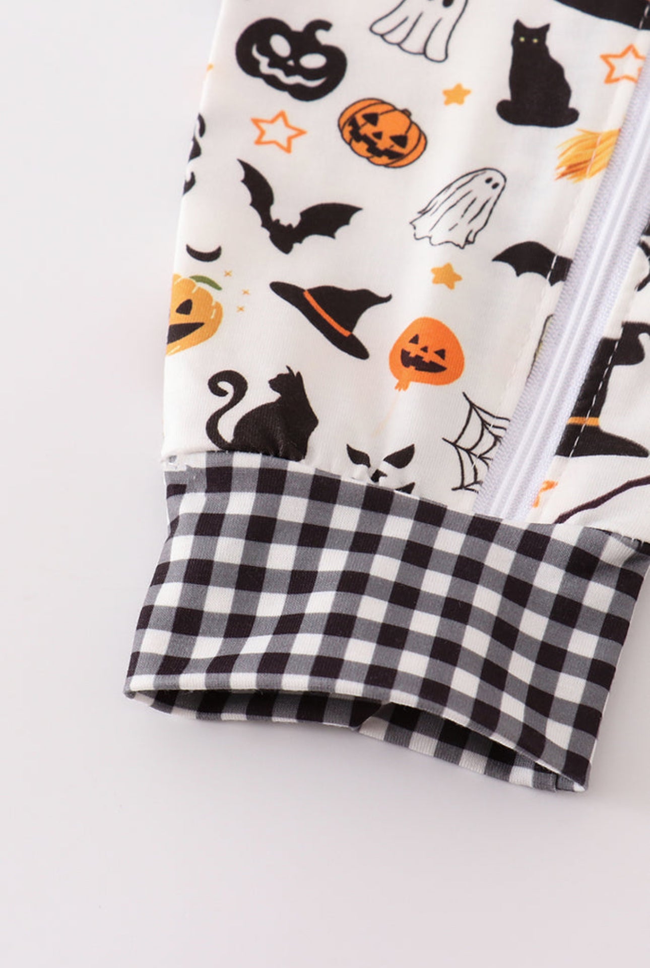 Halloween zip boy romper - 18m