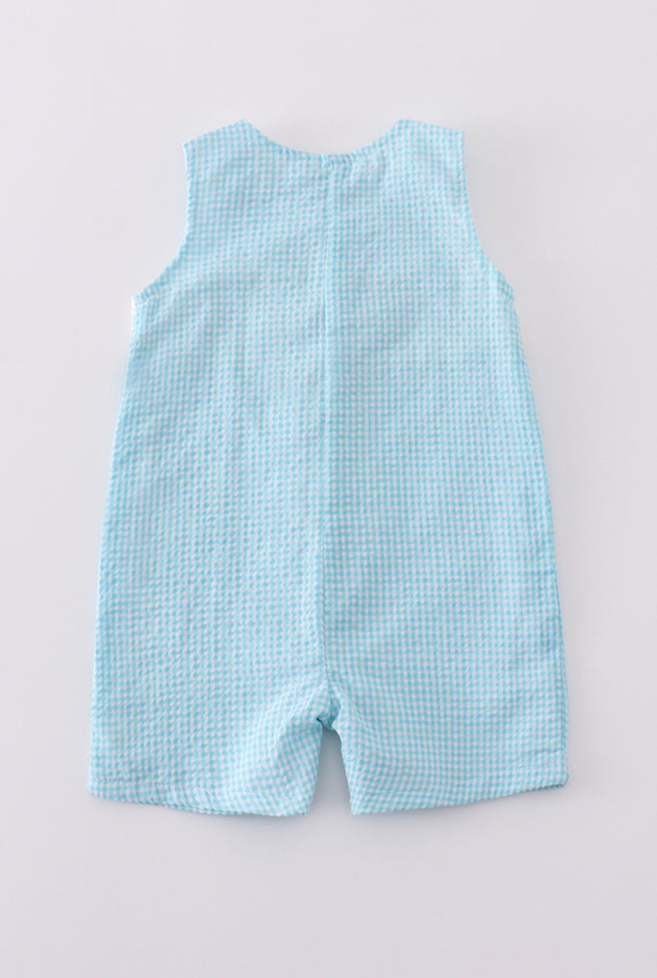 Premium mint bunny egg embroidery gingham jonjon - 24m