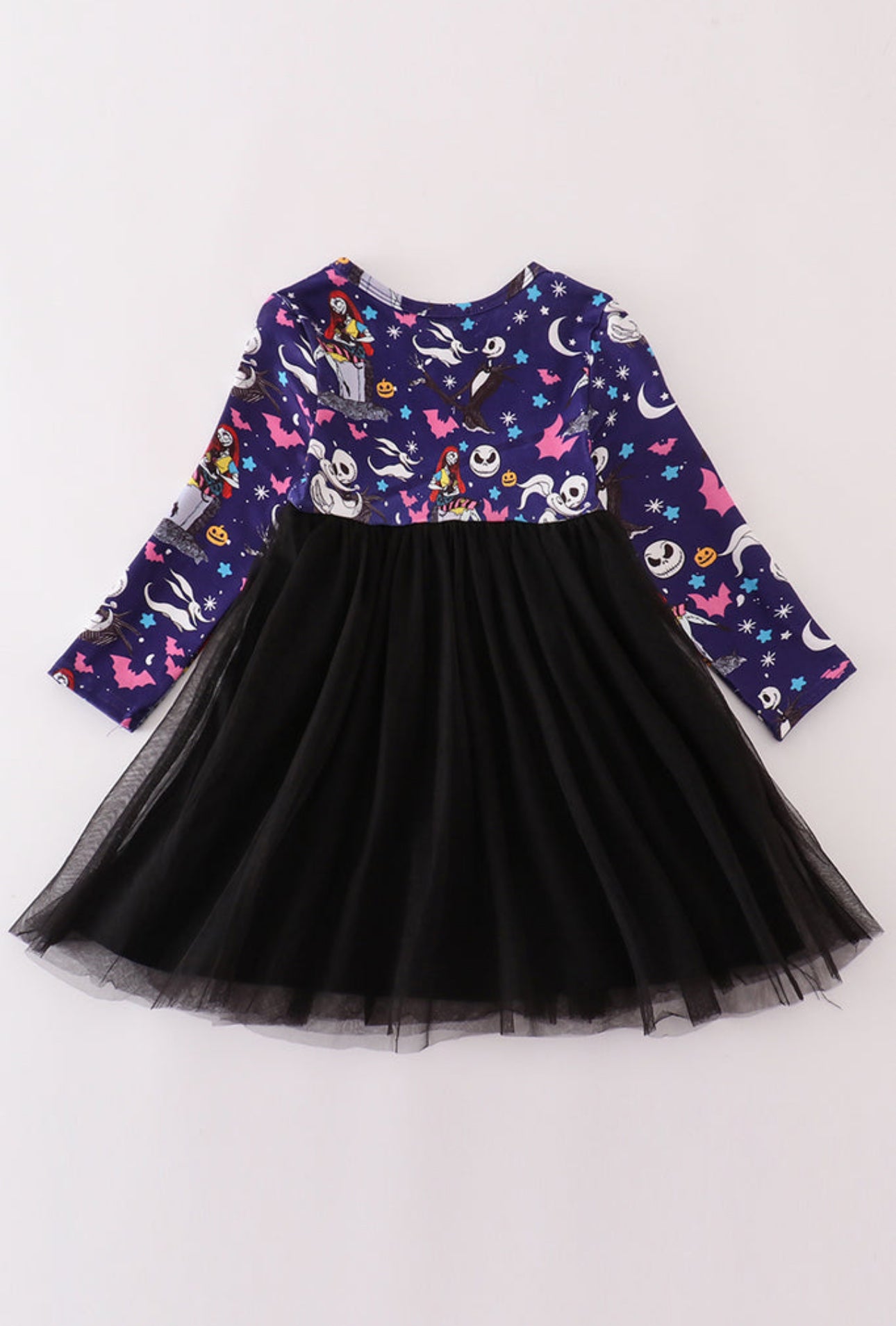 Black halloween ghost tutu dress - 4t